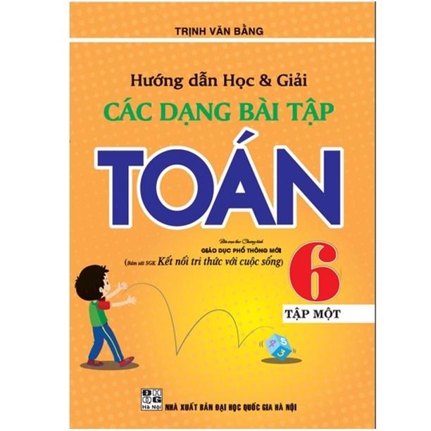 Sách - Combo Hướng dẫn học và giải các dạng bài tập Toán 6