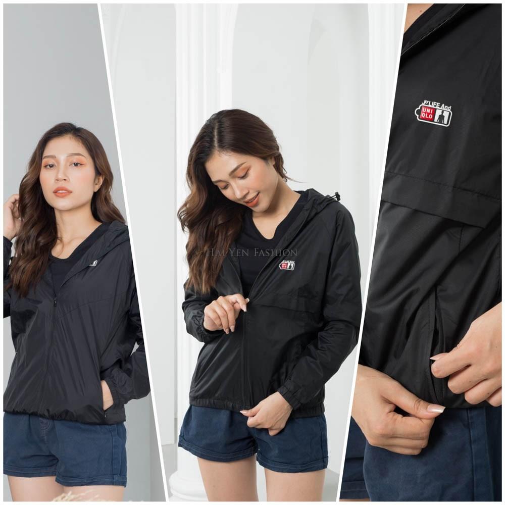 Áo Gió Nữ - Vải Xuất Nhật - Size 40-65kg - Chống tia UV - 5 màu thời trang