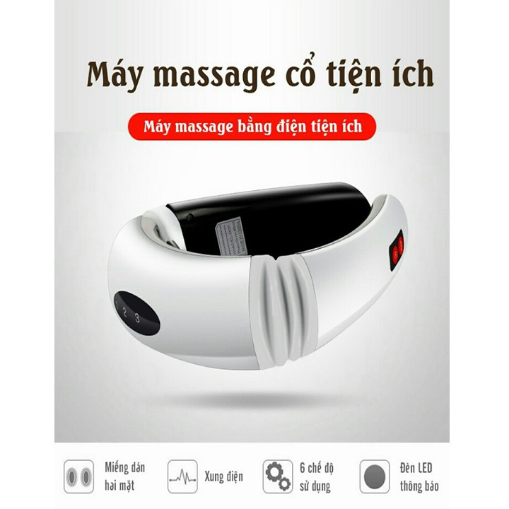 Máy massage cổ vai gáy 3D thông minh