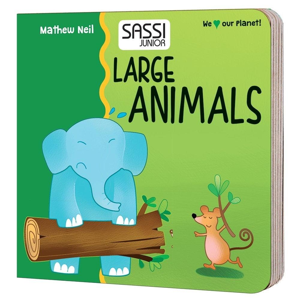 Hình ảnh Large Animals Opposite Puzzle With Book