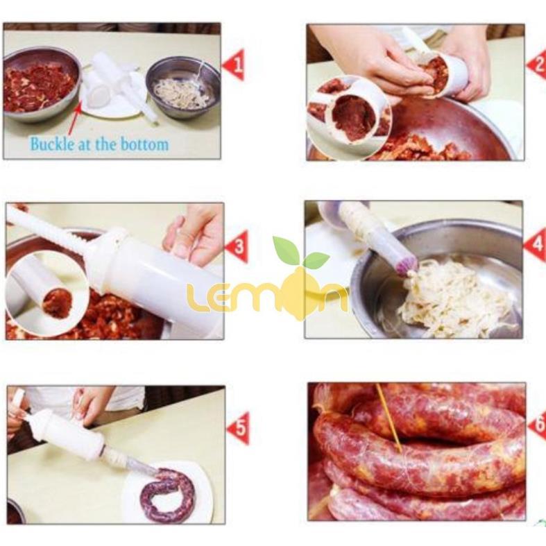 Dụng cụ nhồi xúc xích, lạp xưởng bằng tay