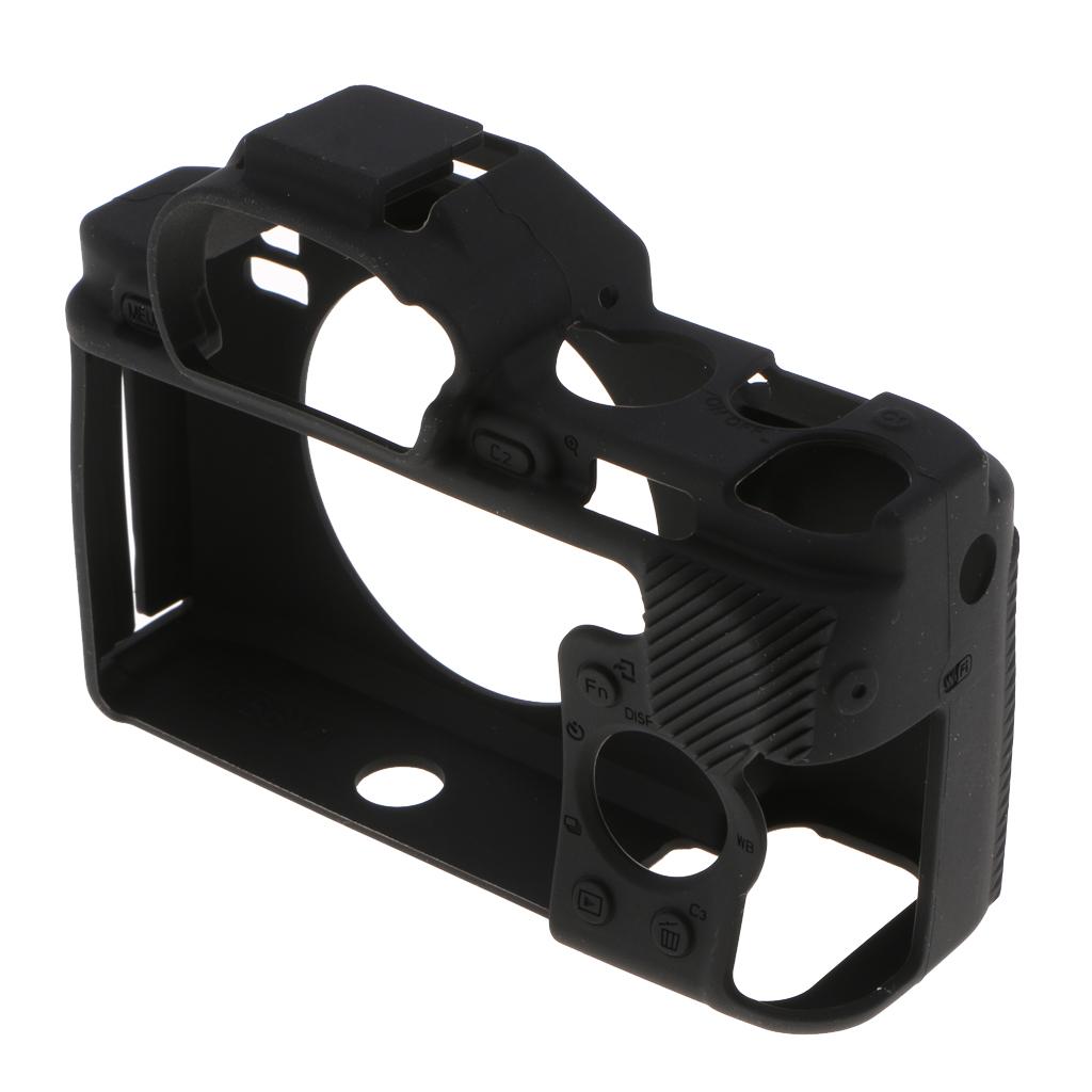 For Sony A7 A7R A7S Camera Protector Case Cover Soft Skin Shell Part Black