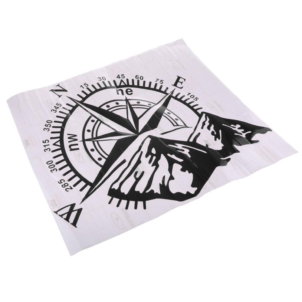 Truck Boat Exterior Body Windshield Reflective Sticker Decal