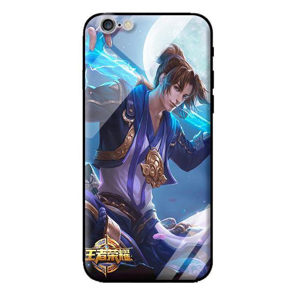 Ốp lưng kính cường lực cho iPhone 6S Plus Anime Chàng Trai Kiếm Xanh - Hàng chính hãng