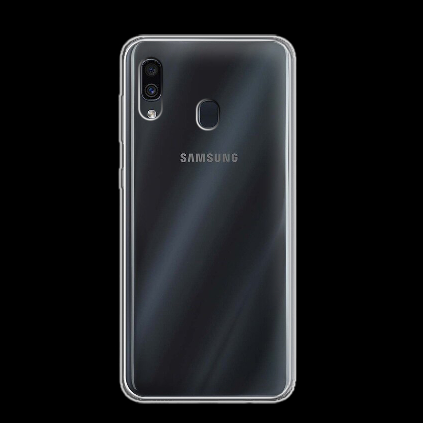 Ốp Điện Thoại Samsung Galaxy A30 - 01083 - Ốp dẻo trong - Hàng Chính Hãng