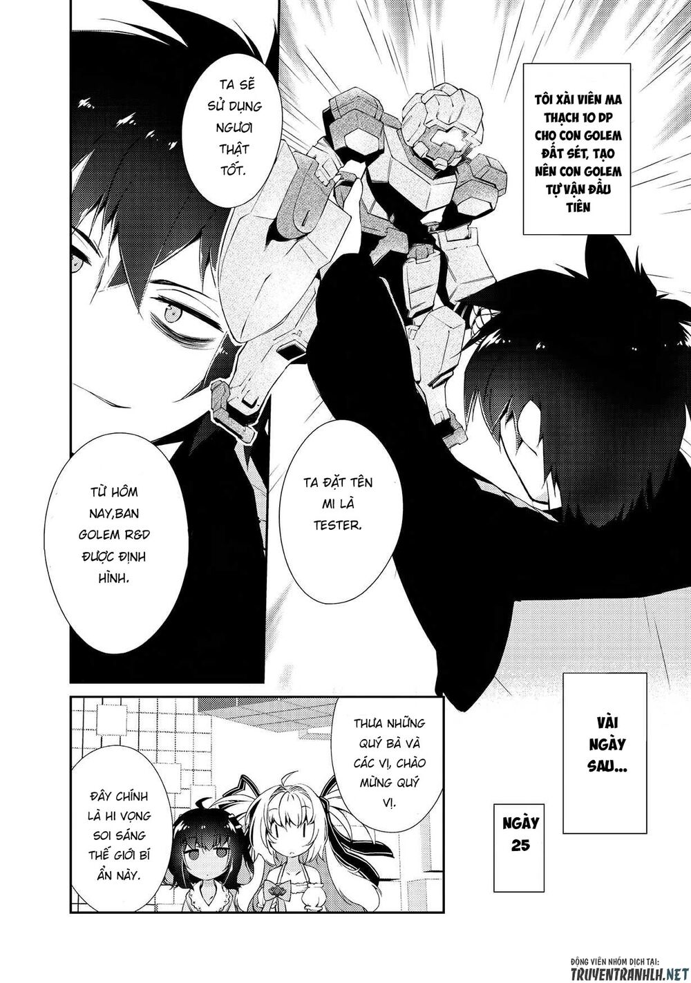 chủ nhân của mê cung rất lười chapter 4 8