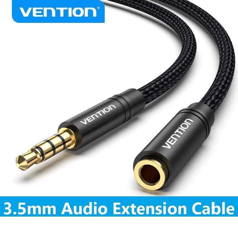 Cáp audio 3.5mm nối dài Vention BHBBI dài 3m - Hàng chính hãng