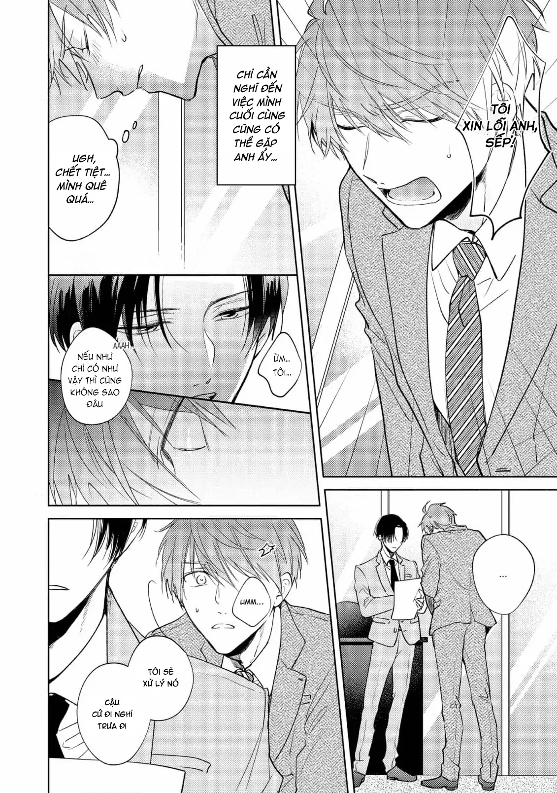 sếp tôi là idol nội y chapter 2 8