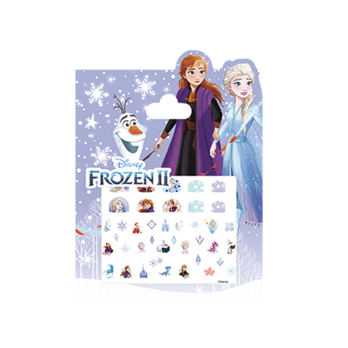 Combo 5 tờ Nail Sticker ngẫu nhiên , miếng dán móng tay hoạt hình kiểu vuông Frozen Princess Tsum Unicorn Minnie Sofia cho trẻ em 002