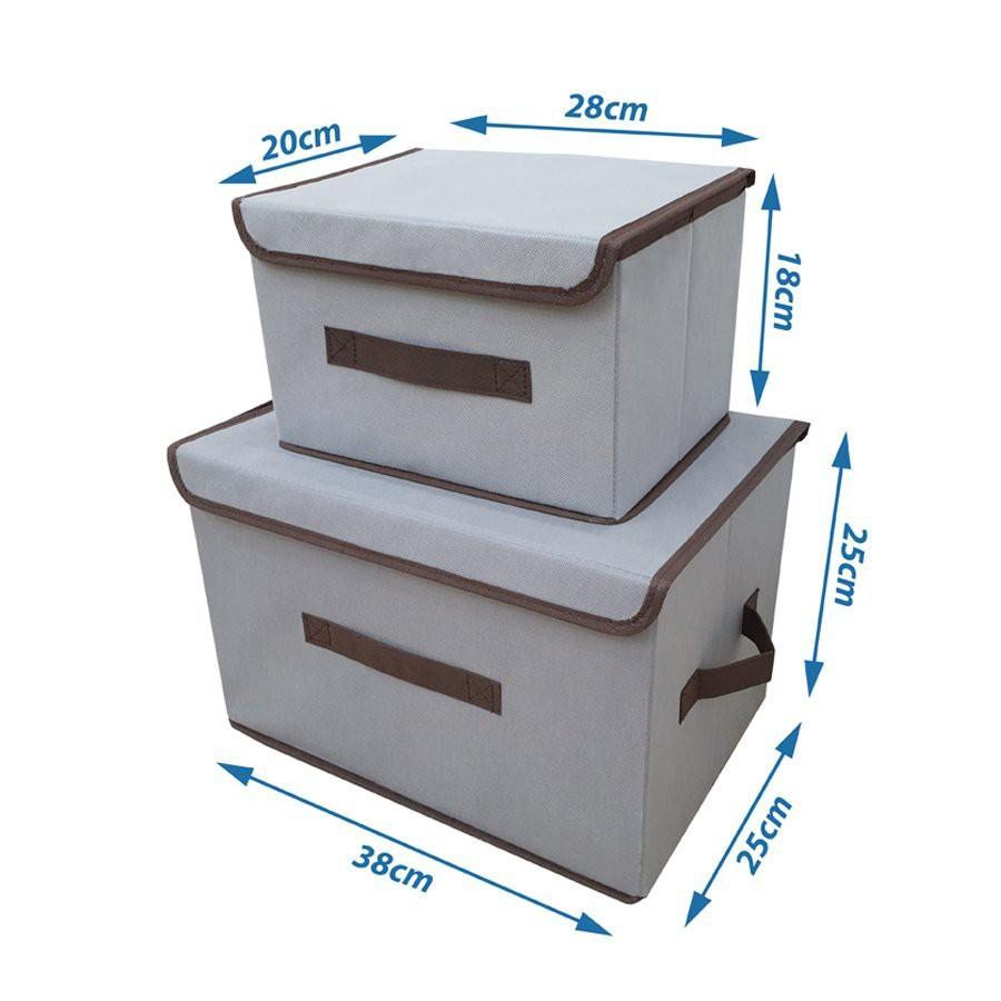 Sét 5 hộp đựng quần áo, tất, đồ lót tiện gọn dễ tìm