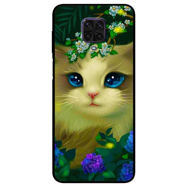 Ốp lưng dành cho Xiaomi Redmi Note 9s / Note 9 Pro / Note 9 Pro Max - Mèo Mắt Xanh