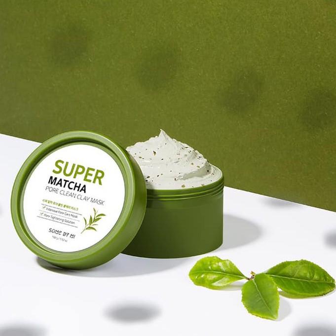 Mặt Nạ Đất Sét Some By Mi Super Matcha Pore Clean Clay Mask 100g