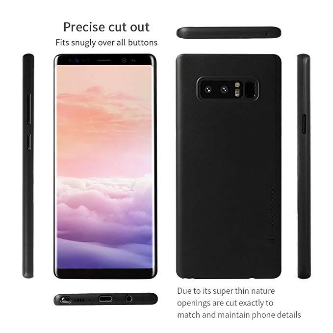 Ốp lưng nhám chống sốc siêu mỏng 0.3mm cho Samsung Galaxy Note 8 hiệu Memumi - hàng nhập khẩu