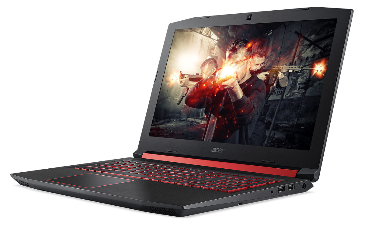 Combo Laptop Acer Nitro 5 AN515-52-51LW NH.Q3LSV.002 Core i5-8300H/Free Dos (15.6 inch) - Black và Balo Acer Predator Gaming PBG590- Hàng Chính Hãng