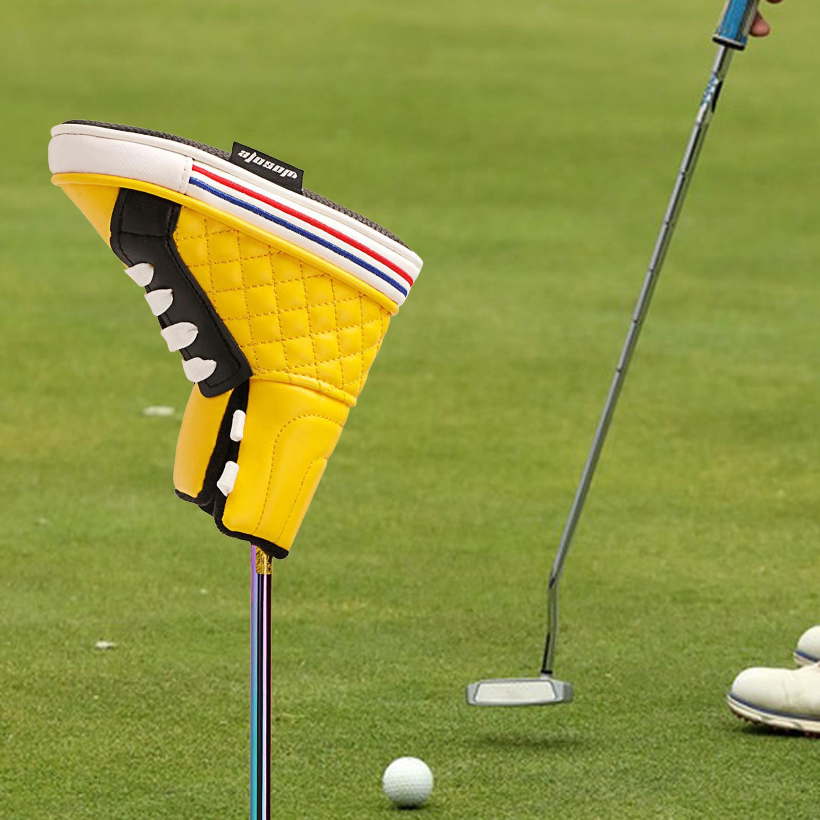 Golf Putter Headcover Creative Sneakers Shaped Portable Golf Club Head Cover