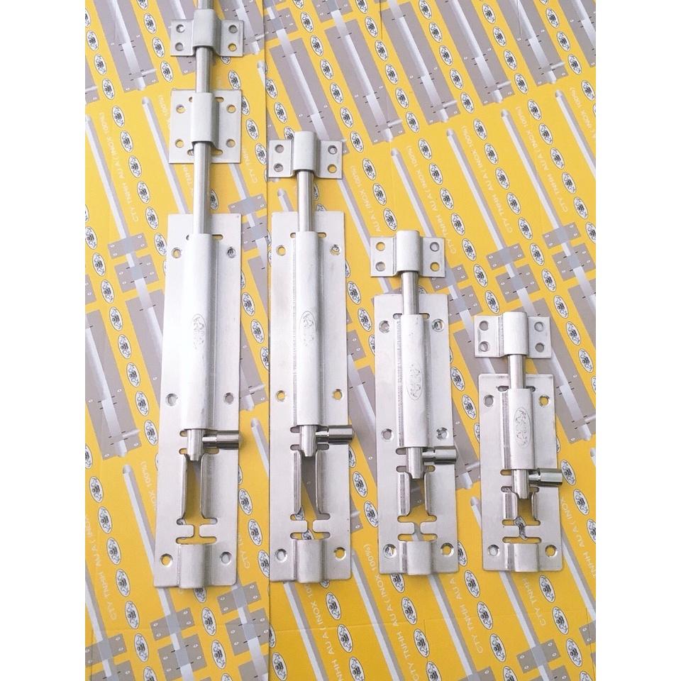Chốt cửa inox dài 4cm - 50cm (Chốt gài/ Chốt cửa tủ/ Chốt ngang)