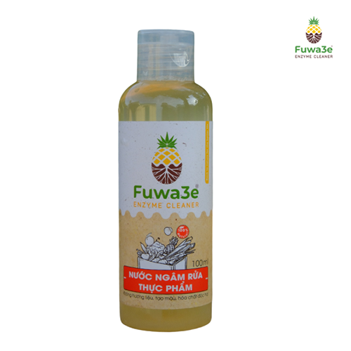 Nước ngâm rửa thực phẩm Fuwa3e hữu cơ organic khử mùi loại bỏ thuốc sâu chất bẩn 100ml