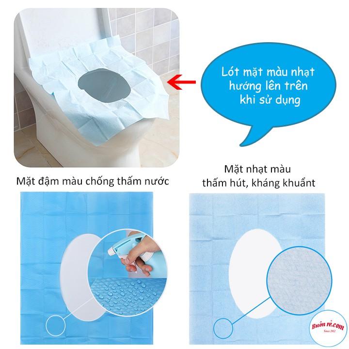 Combo 4 Miếng Lót Bồn Cầu Dùng 1 Lần Tiện Dụng 00273