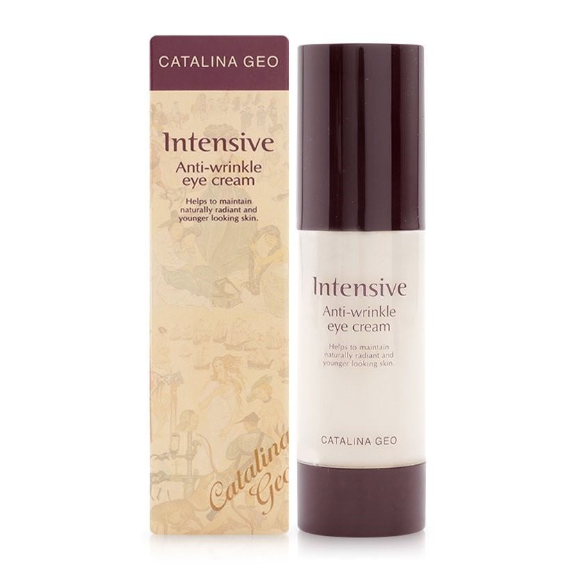 Kem Làm Mờ Vết Nhăn Và Quầng Thâm Vùng Mắt Catalina Intensive Anti-Wrinkle Eye Cream Geo (35ml)