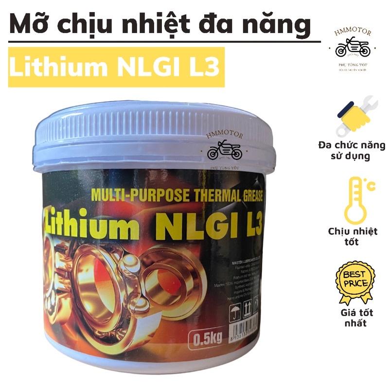 Mỡ chịu nhiệt đa năng Lithium