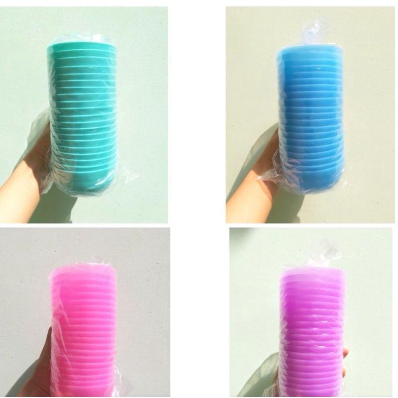 Combo 100 Chén Nhựa Dẻo Trộn Mask