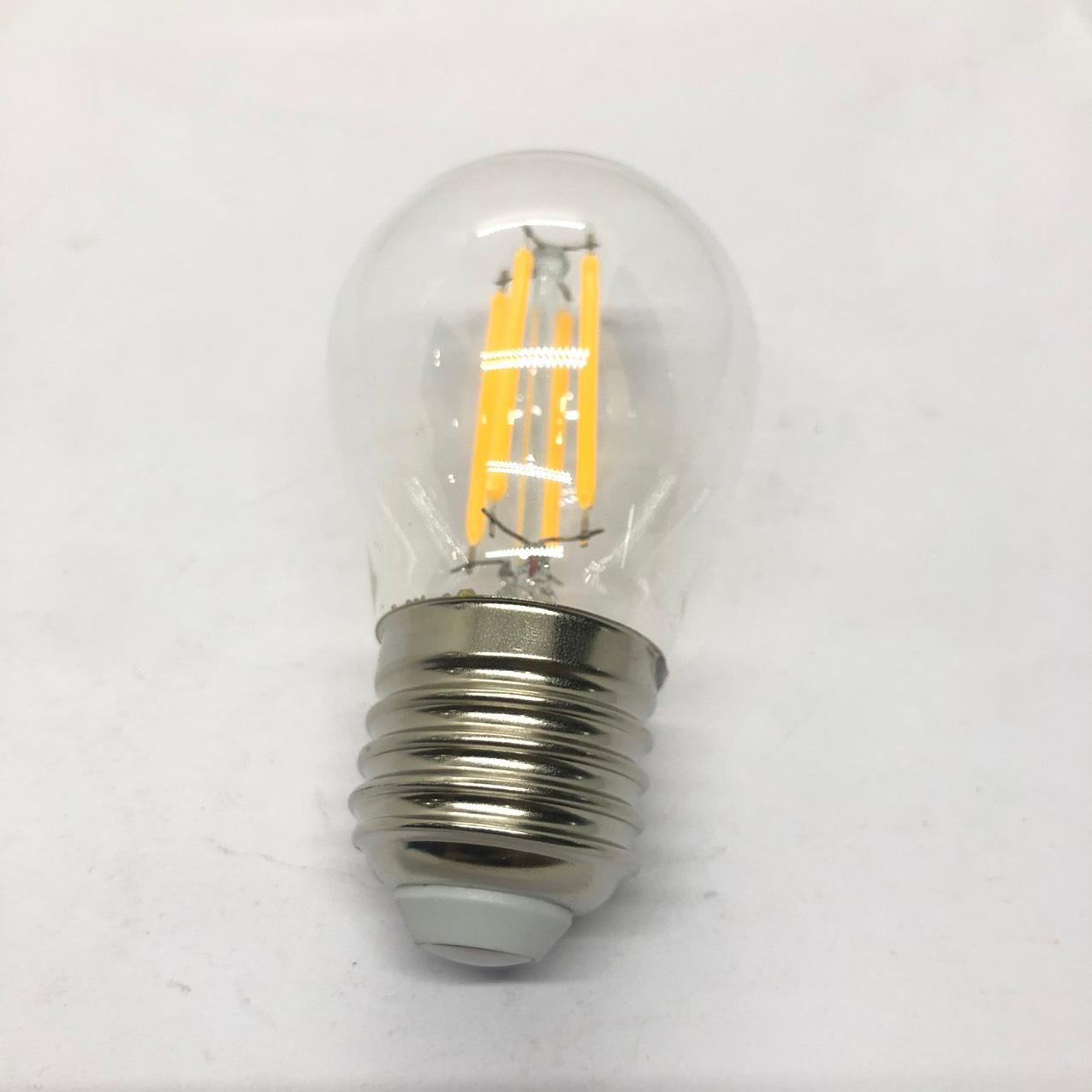 Bóng led sợi tóc thủy tinh Edisun 4W G45 / A60 / ST64 loại tốt