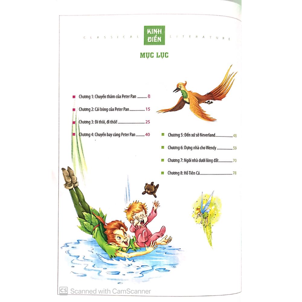 Văn Học Kinh Điển Thế Giới - Peter Pan (Tái Bản)