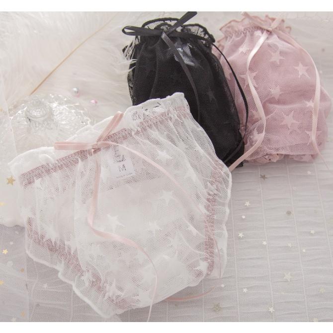 Quần Lót Nữ Ren Lưới Siêu Nhẹ, Mềm Hình Sao Xuất Đông Âu . Hàng Loại Đẹp.