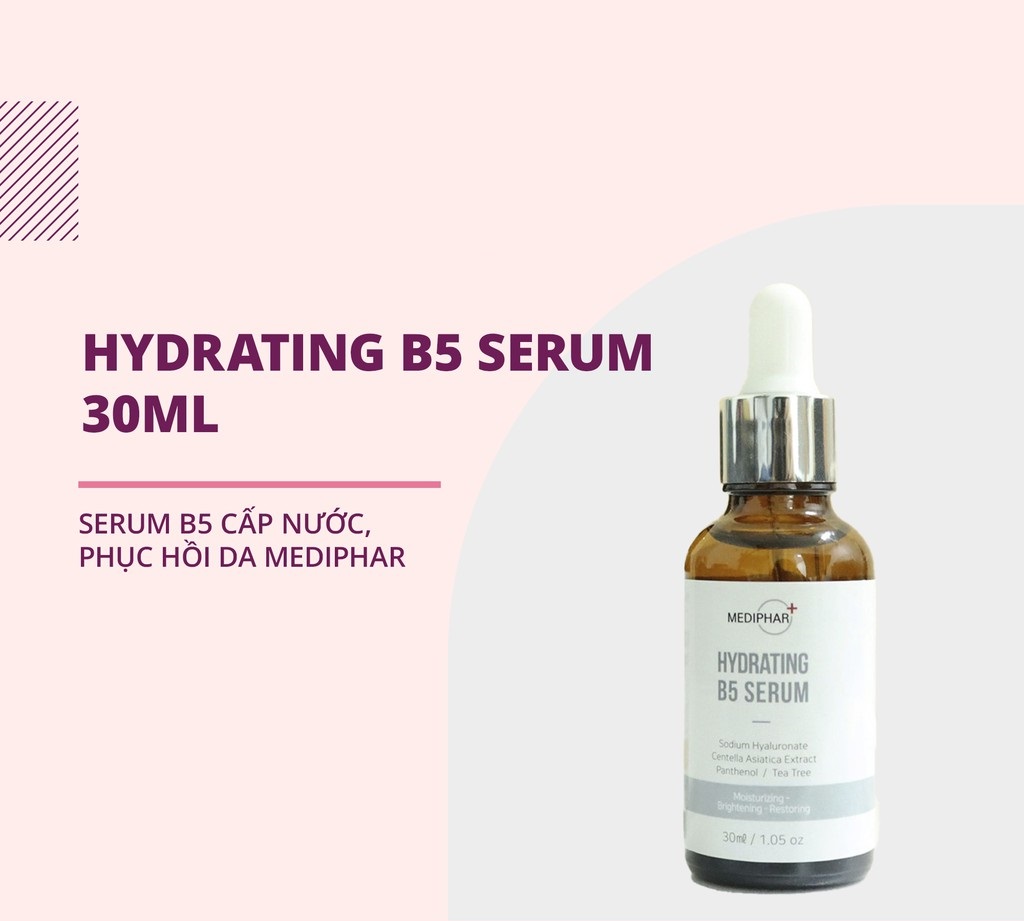 B5 Serum Hydrating 30ml - Phục Hồi Cấp Nước, Dưỡng Sáng Da