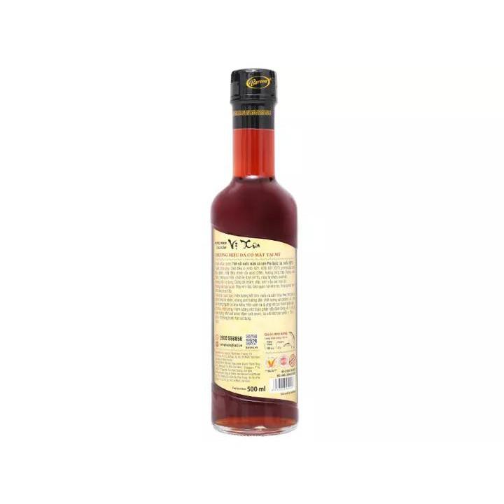 Nước Mắm Cao Cấp Vị Xưa Barona 40 Độ Đạm 500ml