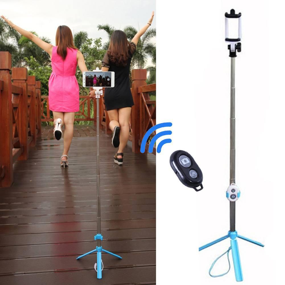 Gậy chụp ảnh tự sướng bluetooth 3 chân đa năng - Tripod