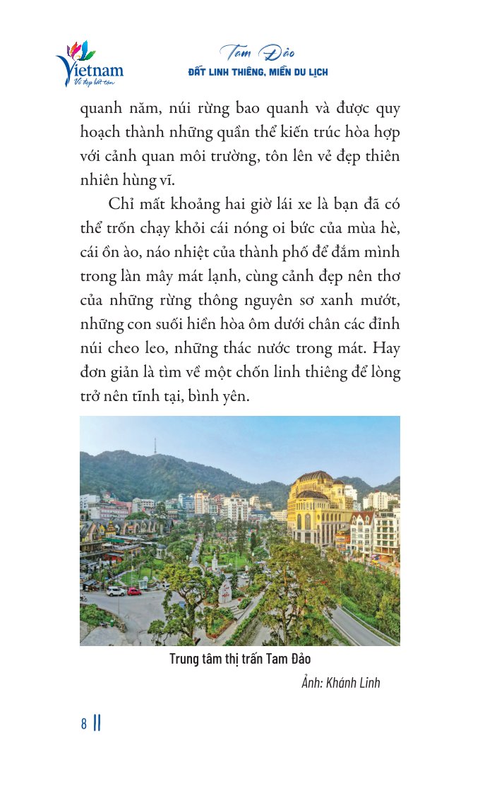 Tam Đảo đất thiêng miền du lịch - bản in 2024