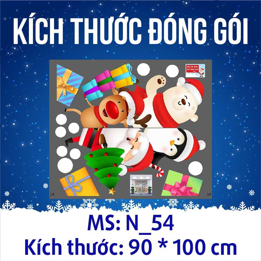 DECAL TRANG TRÍ GIÁNG SINH NOEL 2022