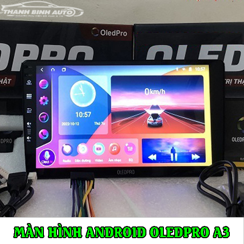 Màn Hình Android OLED PRO A3 New ram 2gb-rom 32gb chip 4 nhân mạnh mẽ