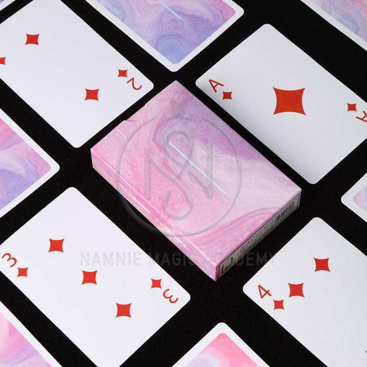 Bộ Bài Ảo Thuật Poker Playing Card Hologram, Tam Quốc Màu Loang Siêu Đẹp