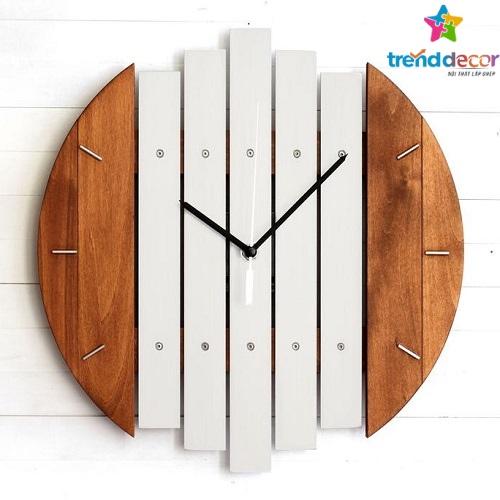 Đồng Hồ Decor Treo Tường Đồng Hồ Gỗ Phong Cách Hiện Đại Trang Trí Nhà Cửa Quán Cà Phê