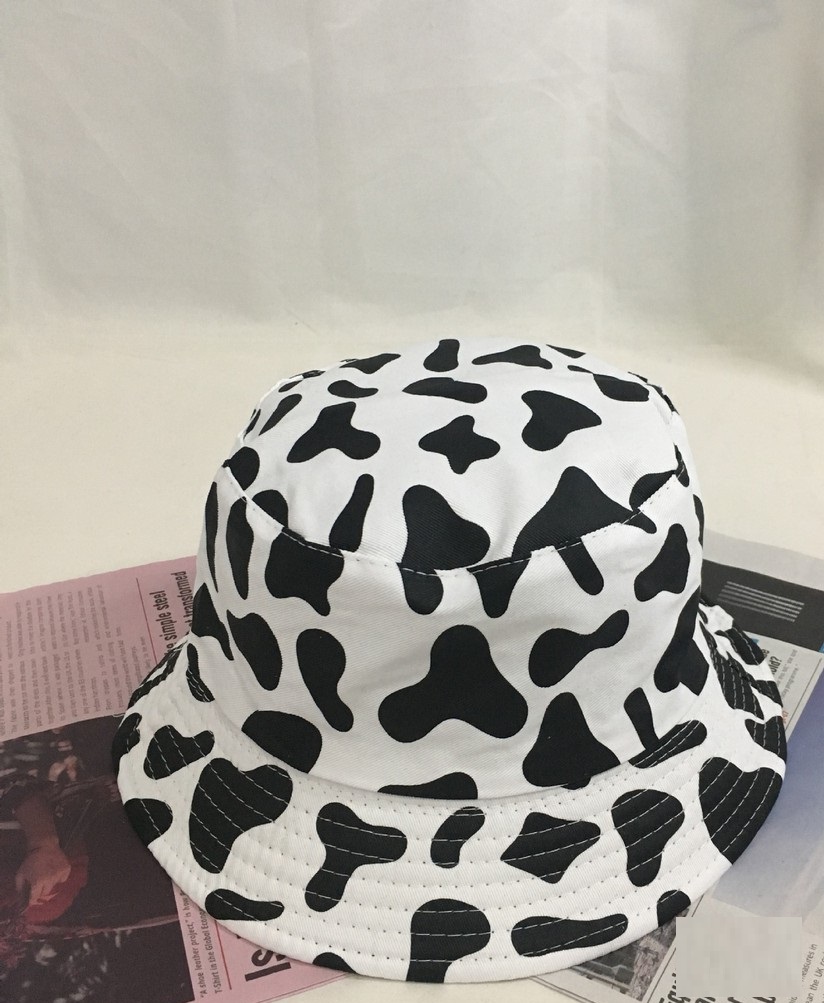 Mũ Bucket bò sữa 2 mặt thời trang - Bò Sữa