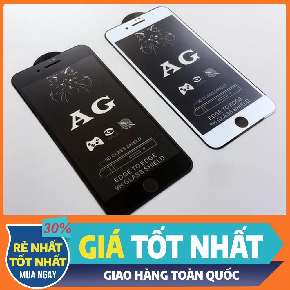 Kính cường lực full nhám chống bám vân tay dành cho các dòng Iphone