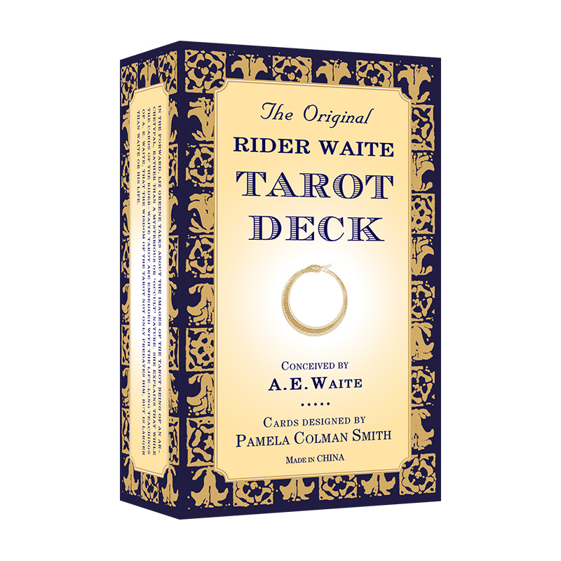 Combo  Bộ Bài Bói Tarot Original Rider Waite Tarot Cao Cấp và Túi Nhung Đựng Tarot và Khăn Trải Bàn Tarot