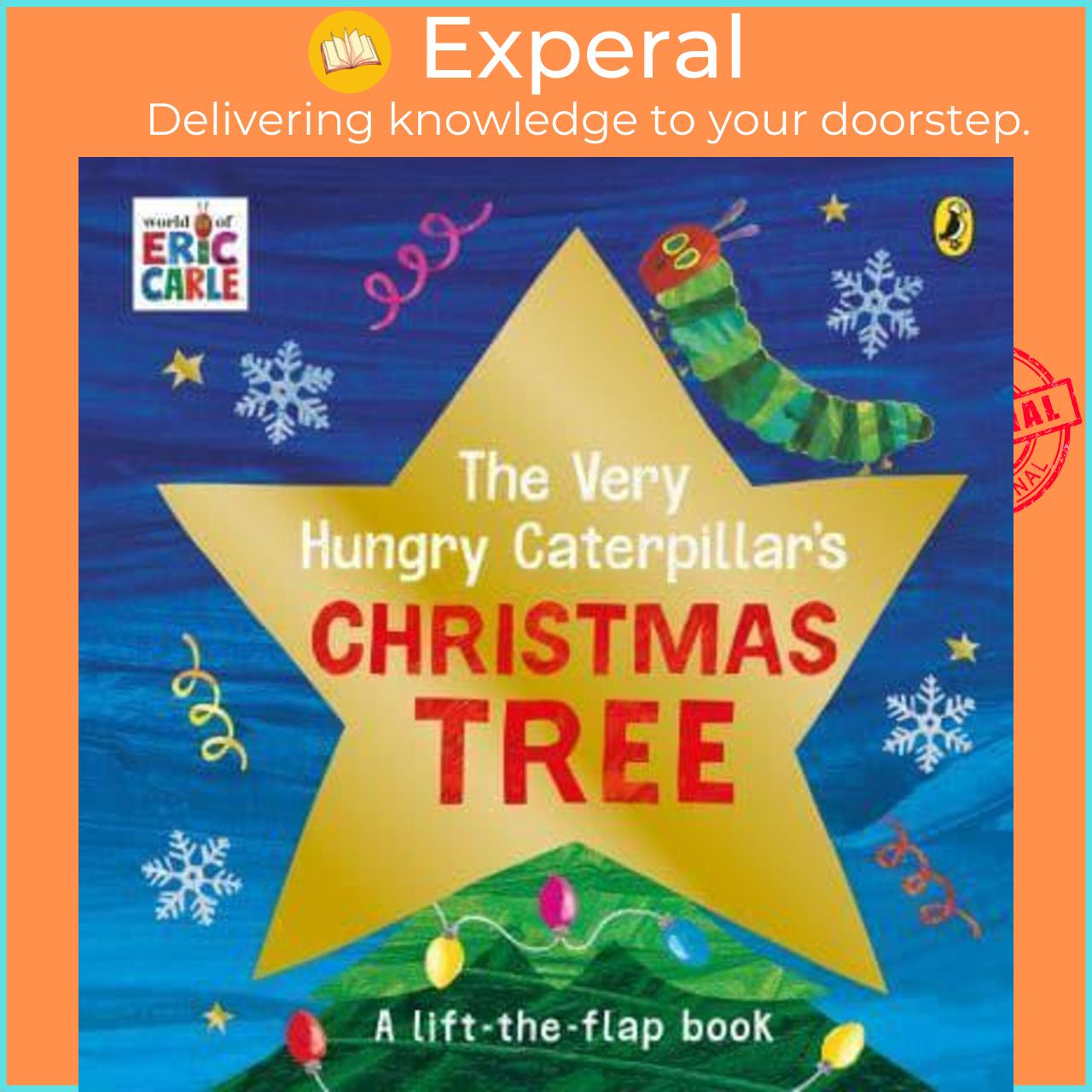 Sách - The Very Hungry Caterpillar's Christmas Tree by Eric Carle (associated with work) (UK edition, Board Book)