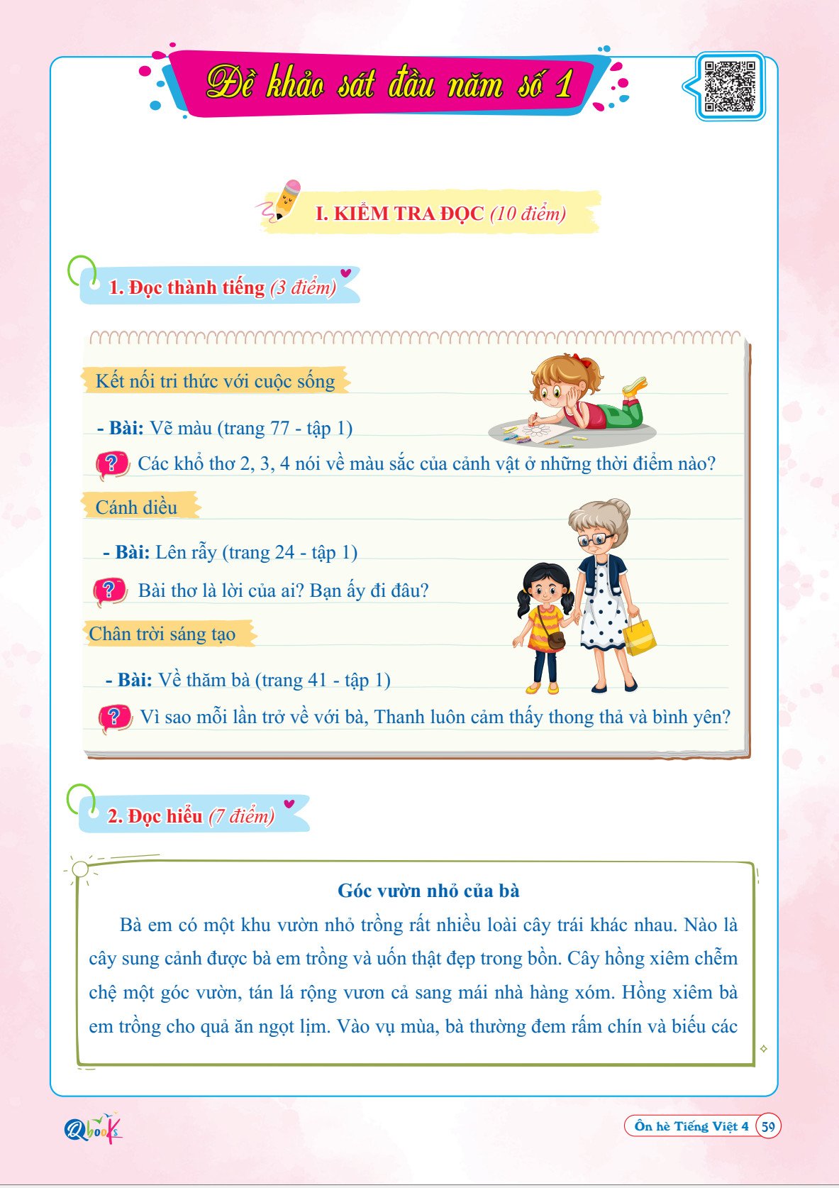 Sách - Combo Ôn Hè Lớp 4 (Toán + Tiếng Việt) - Dành cho học sinh lớp 4 lên lớp 5