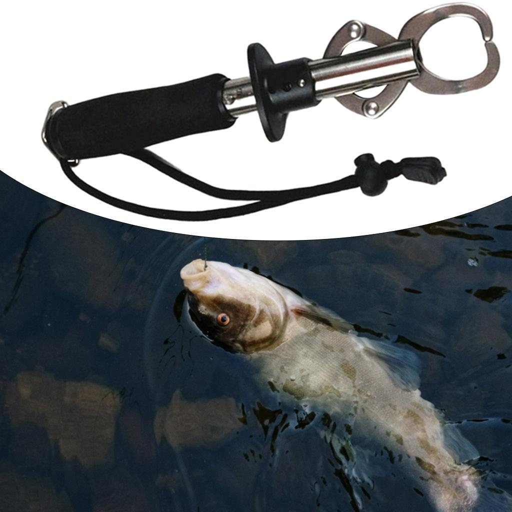 Fish Lip Gripper Clip with Scale Ruler Fish Grabber Tool With Scale