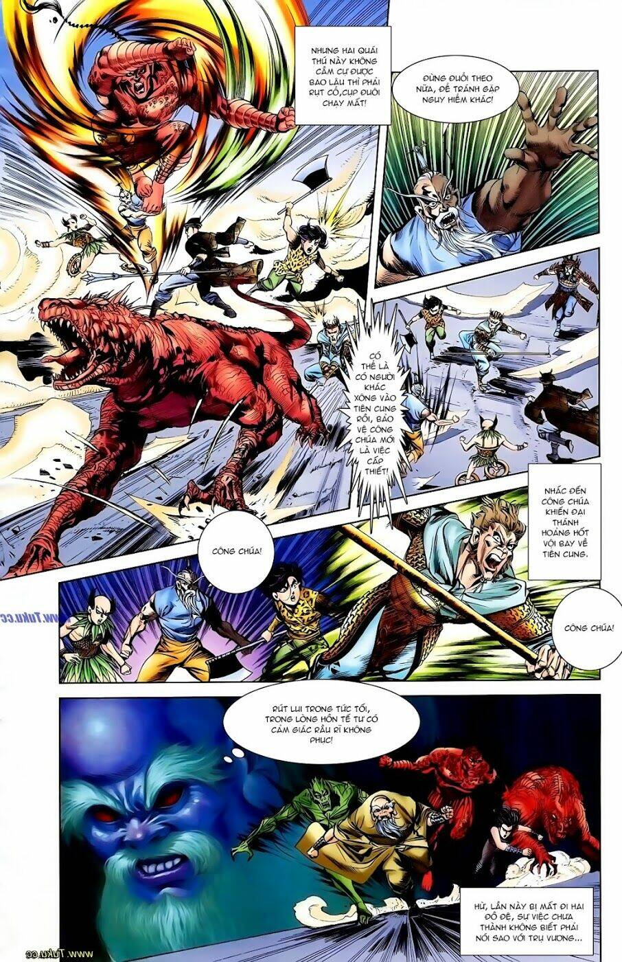 thiên tử truyền kỳ 1 - cơ phát khai chu bản chapter 107 10