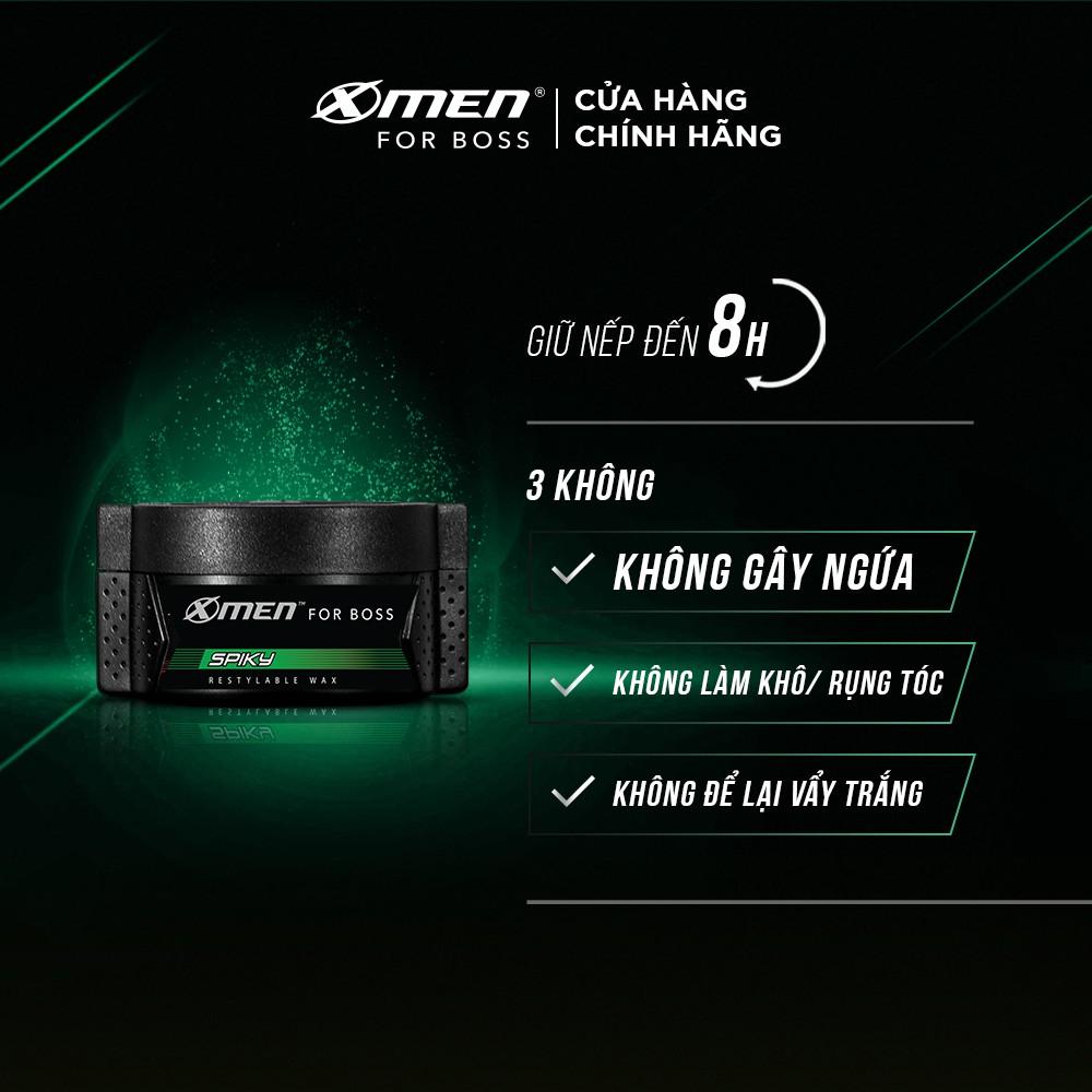 Sáp vuốt tóc X-Men For Boss Wax SPIKY 70g - Vuốt dựng cá tính