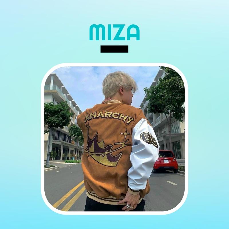 Áo khoác bomber nhung nam nữ unisex gió jacket cúc bấm form rộng local brand ulzzang phong cách hàn quốc đep chữ L