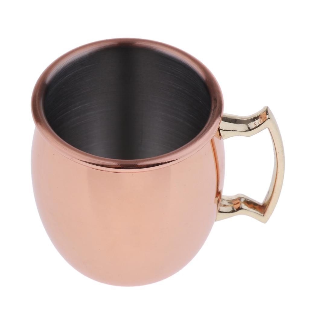 4 Stainless Steel Moscow Mule Cup 2oz Coffee Cocktail Wine Mug Barware Gift