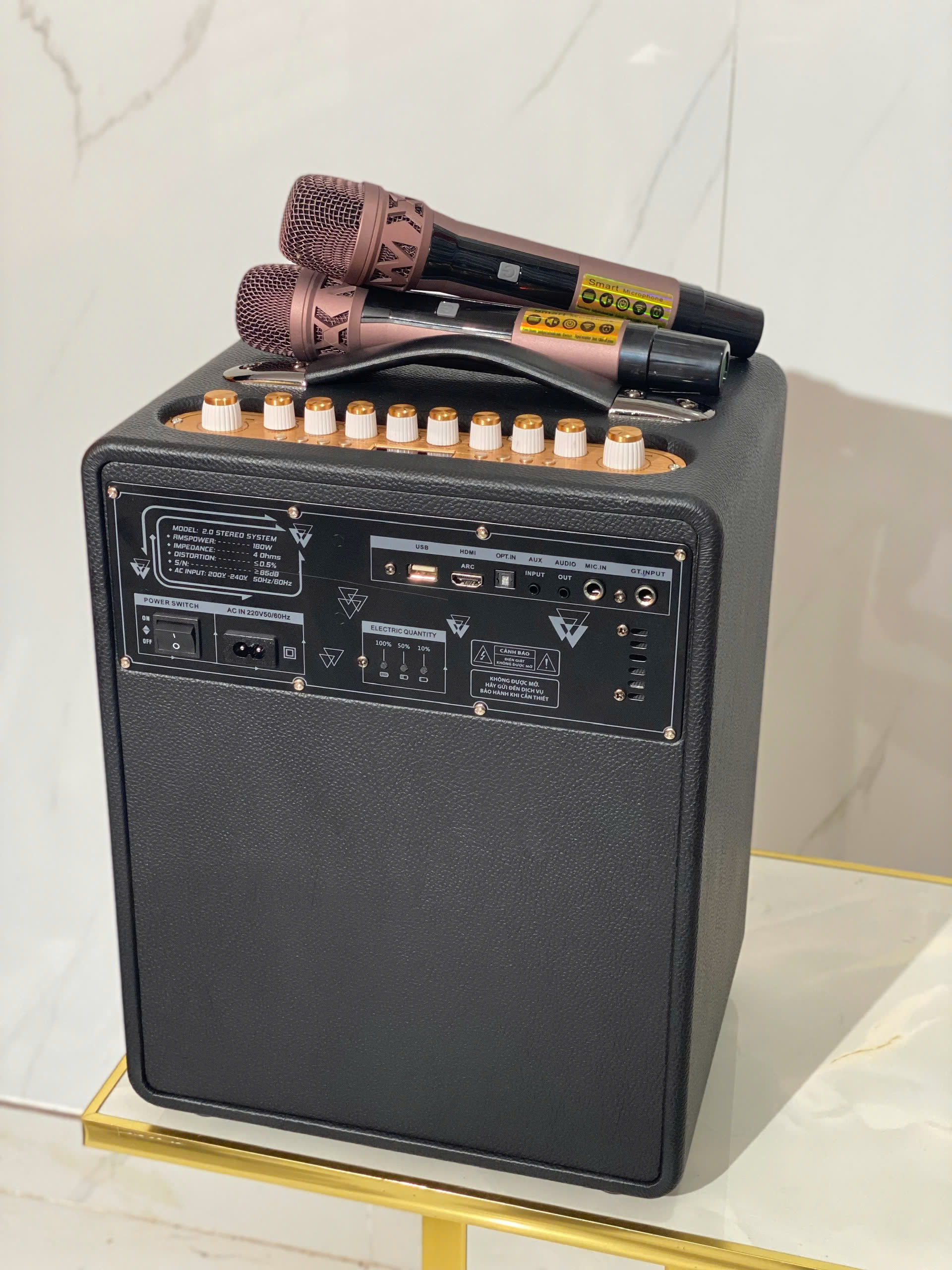 SALE SỐC Siêu Phẩm MTMAX DK05, Loa Di Động Làm Siêu Lòng Bao Nhiêu Con Tim, Trang Bị 2 Bass, 2 Treble Đầy Đủ Kết Nối Hàng Nhập Khẩu