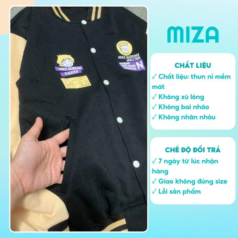 Áo khoác bomber nỉ bông nam nữ unisex gió jacket cúc bấm form rộng local brand ulzzang phong cách hàn quốc đep Bonyo