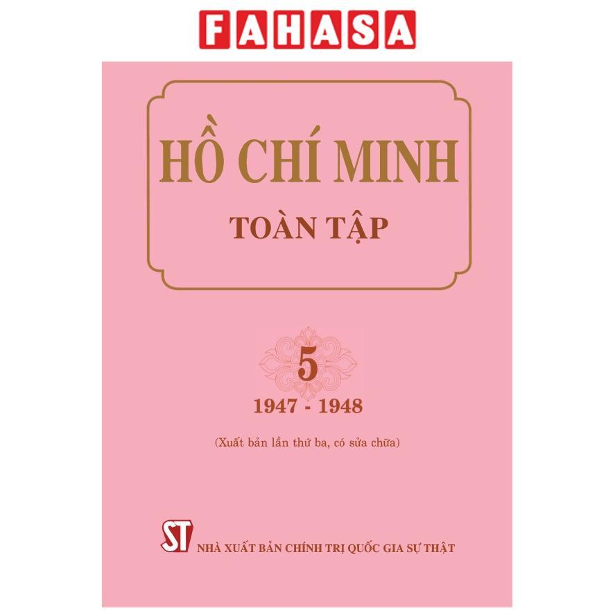 Sách - Bộ Sách Hồ Chí Minh Toàn Tập (Bộ 15 Cuốn) - Bìa Cứng