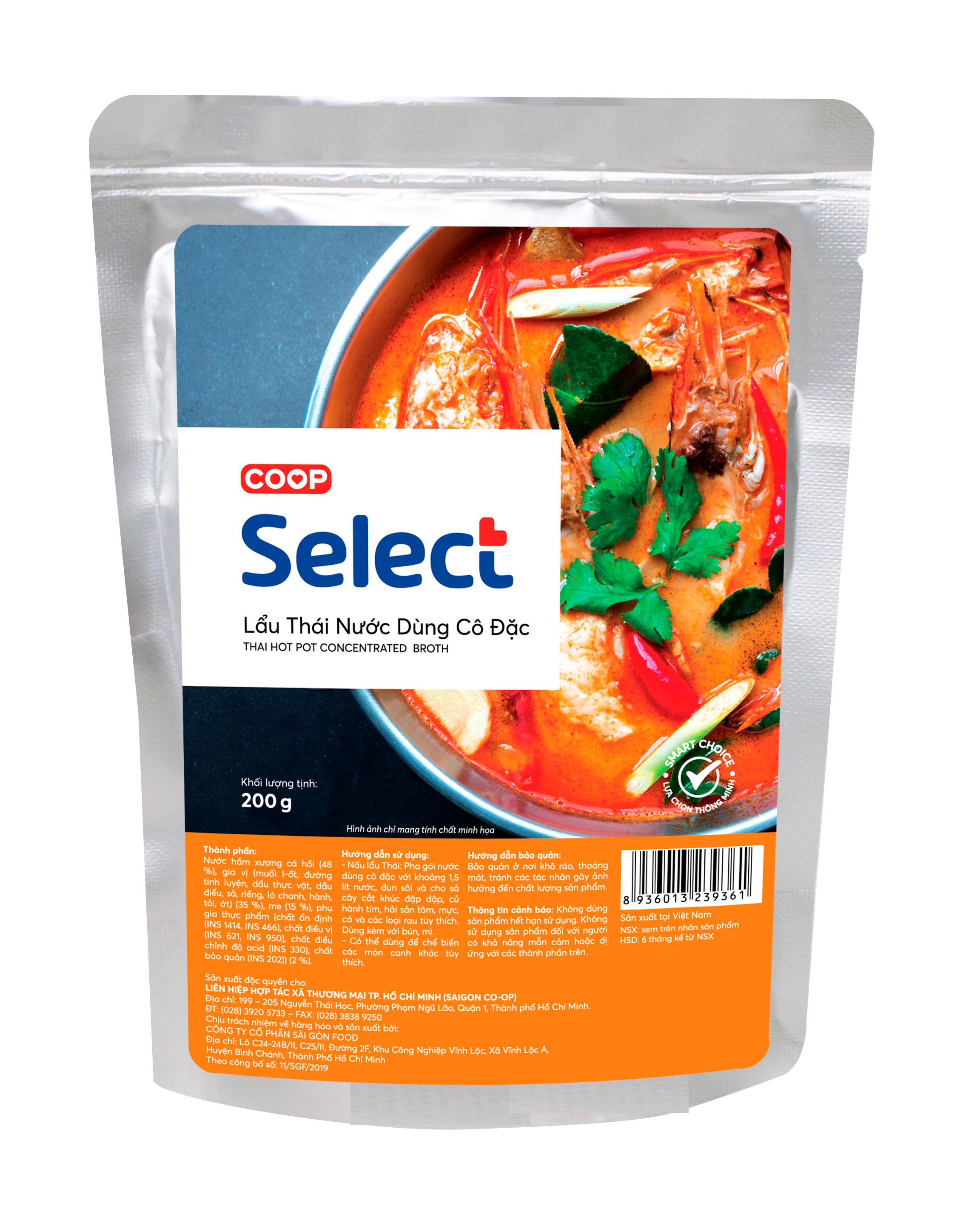 [Chỉ giao HCM] Nước lẩu vị Thái Co.op Select 200g - 3295705